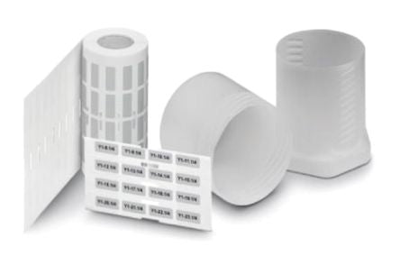 Phoenix Contact Panel Marker, 26.5 mm Length 0816841 Silver