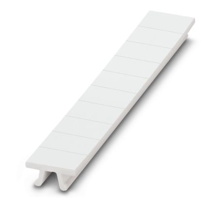 Phoenix Contact, ZB 7.62:UNBEDRUCKT Polyamide Zack Strip for use with Terminal Block