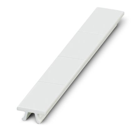 Phoenix Contact, ZB 25:UNPRINTED Polyamide Zack Strip for use with Terminal Block
