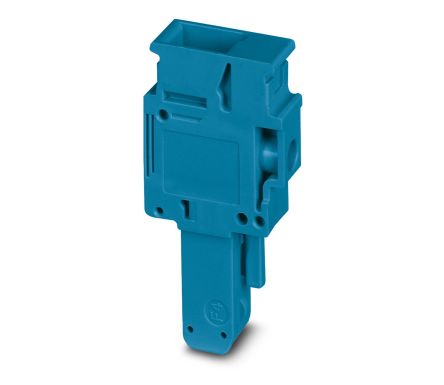 Phoenix Contact UP 6/1 BU Series Pluggable Terminal Block, 1-Contact, 8.2 mm Pitch, 3060717