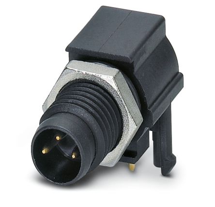 Phoenix Contact Circular Connector, 3 Contacts, Rear, M8 Connector, Plug, Male, IP67