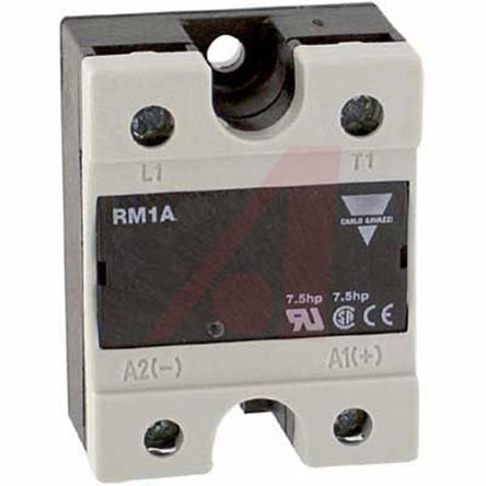 Carlo Gavazzi RM1A Series Solid State Relay, 100 A Load, Panel Mount, 530 V ac Load, 280V ac Control