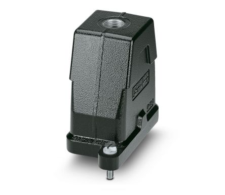 Phoenix Contact HC-HPR-B06-HHWH-1TTM20-EM-BK Series Heavy Duty Power Connector Housing, 1411879