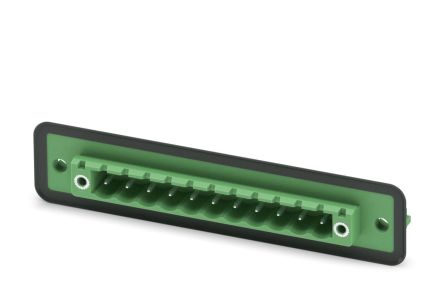 Phoenix Contact COMBICON Control Series Pluggable Terminal Block, 11-Contact, 5.08 mm Pitch, 1 Row, 1899074