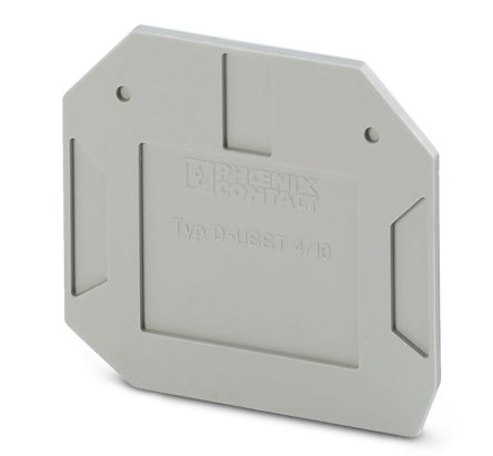 Phoenix Contact D-USST 4/10 Series End Cover