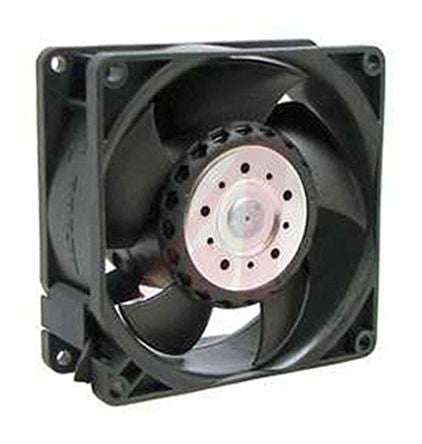 ebm-papst 250 Series Axial Fan, 5V dc, 3.5 m³/h, 400 mW, 0.12 A Max, IP20 25 mm 8mm 8 mm
