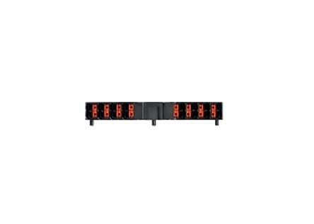 Weidmüller 1173810000 P Series DIN Rail Terminal Block Black, 1.5mm², 4-Level, Push-in