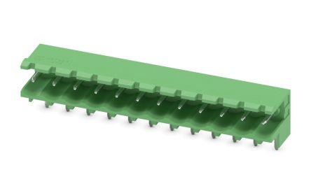 Phoenix Contact MSTBW 2.5/12-G-5.08 Series Straight Pluggable Terminal Block, 12 Contact(s), 5.08 mm Pitch, 1 Row