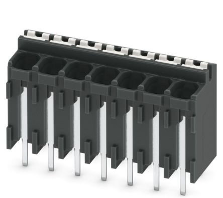 Phoenix Contact SPT-THR 1.5/7-V-3.5 P26 Series PCB Terminal Block, 3.5 mm Pitch, 1822367
