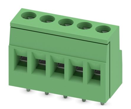 Phoenix Contact MKDS 2.5/5-5.08 Series PCB Terminal Block, 5-Contact, 5.08 mm Pitch, 1 Row, 1730421