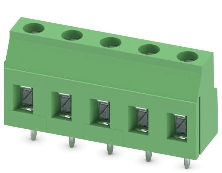 Phoenix Contact GMKDS 3/5 Series PCB Terminal Block, 5-Contact, 7.5 mm Pitch, 1 Row, 1731077