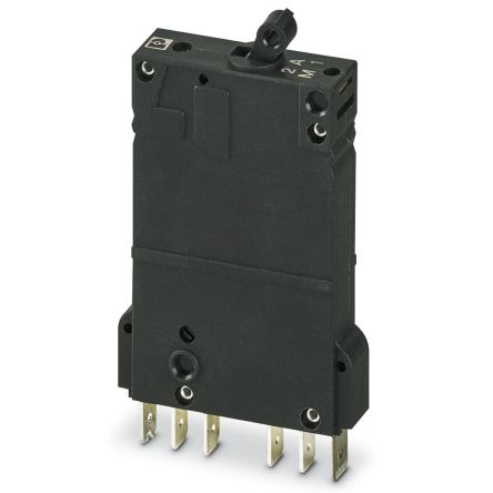 Phoenix Contact TMCP 1 M1 300 2A Thermal Circuit Breaker - 2-Pole, Base, 2A Current Rating, 250V ac, 65 V dc