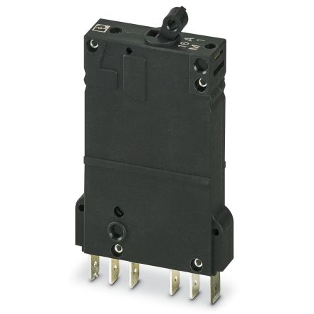 Phoenix Contact TMCP Thermal Circuit Breaker - 2-Pole, Base, 16A Current Rating, 250V ac, 65 V dc