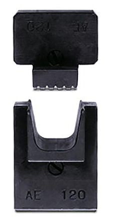 Phoenix Contact, CRIMPFOX-C120 AI 120/DIE Crimping Head, Coaxial Type Crimp Die Black