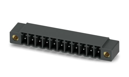 Phoenix Contact COMBICON Control Series Right Angle Pluggable Terminal Block, 11 Contact(s), 3.5 mm Pitch, 1 Row