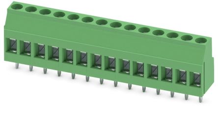 Phoenix Contact MKDS 3/14 Series PCB Terminal Block, 14-Contact, 5 mm Pitch, 1 Row, 1711673
