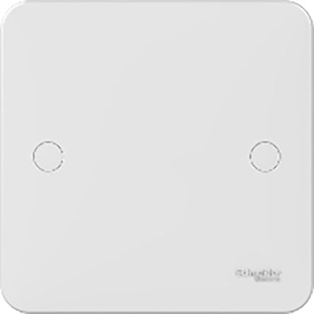 Schneider Electric White 1 Gang Blanking Plate