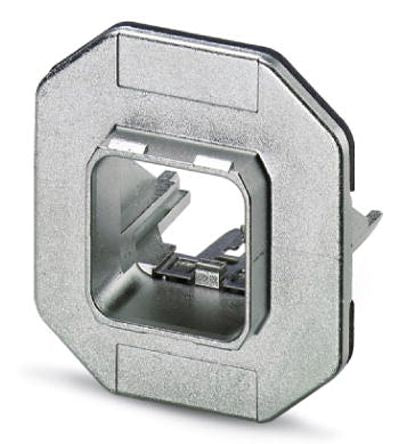 Phoenix Contact, VS-PPC-F1-RJ45-MNNA-1C-F Panel Mount Frame for use with RJ45 Socket Inserts