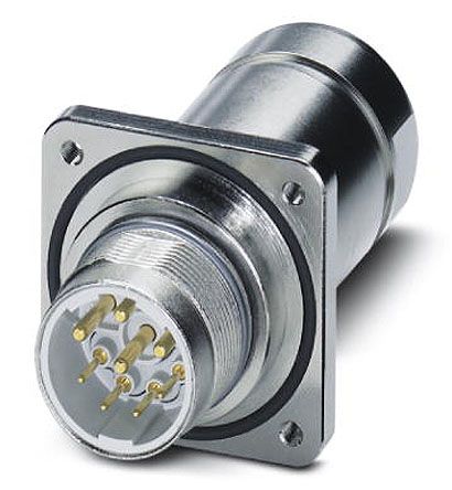 Phoenix Contact Circular Connector, 5 Contacts, Panel, M23 Connector, Plug, Male, IP67, SF Series