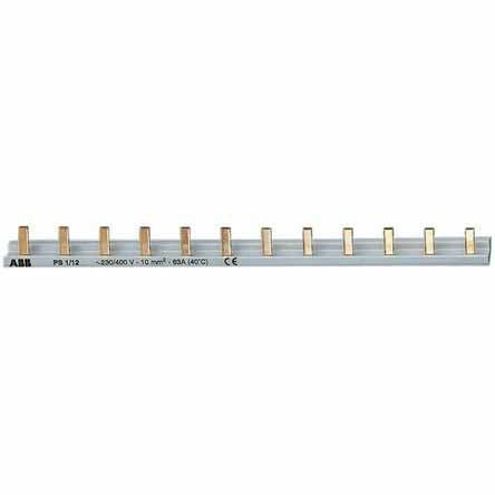 ABB PS1 PS 1 Phase Busbar, 400 V ac, 16 mm Pitch