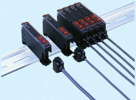 Omron, E3X-DA-N Series Connector for Use with E3X-DA-S Series, MDA Series, IEC 60529 IP66, IEC 60529 IP50 Standard