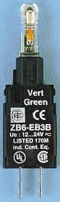 Schneider Electric Harmony Series Light Block, White Light, 1 NO/1 NC