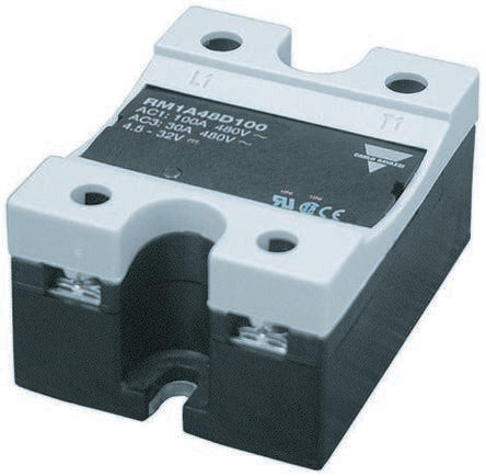 Carlo Gavazzi RM1 Series Solid State Relay, 50 A Load, Panel Mount, 265 V Load, 280V ac Control