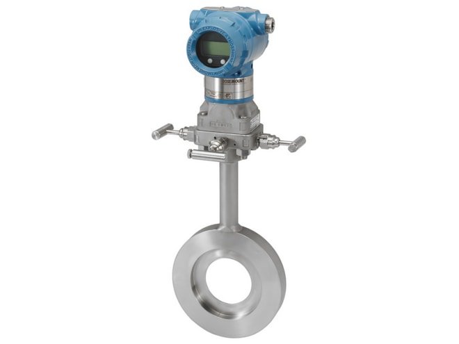 Compact differential pressure flow meter for reliable and accurate volumetric flow measurement.