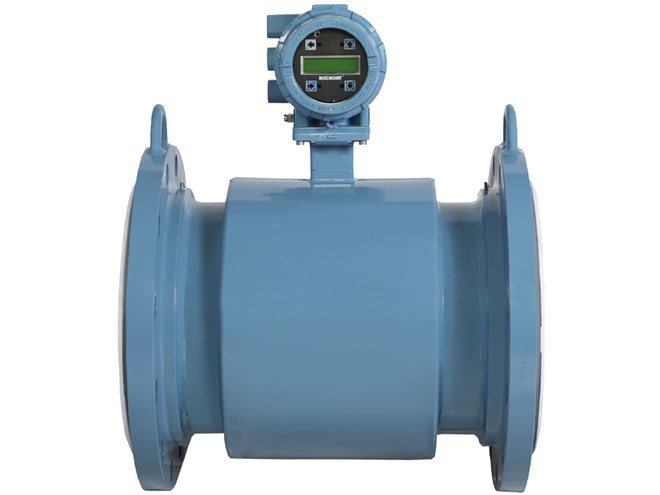 High performance magnetic flow meter with transmitter customized for water, wastewater & utility applications.
