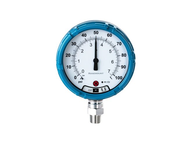 Wireless HART capabilities, 4.5 inch (114 mm) dial size, ranges from vacuum up to 4,000 psi (275 bar).