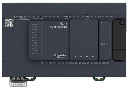 Schneider Electric Modicon TM Series PLC CPU, Relay Output, 14-Input, Analogue Input