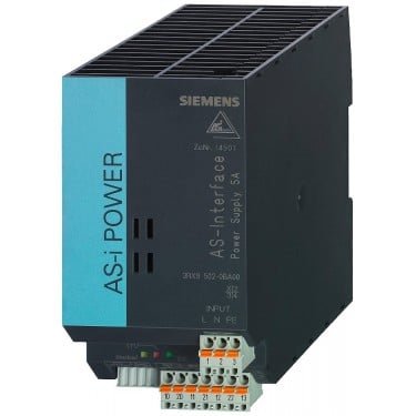 AS-i Power 5A 120 V/230 V AC AS-Interface power supply unit, IP20 IN: 120 V / 230 V AC OUT: AS-i, 5 A (30 V DC), IP20 with integrated ground fault detection, with integrated overload detection with AS-i data decoupling