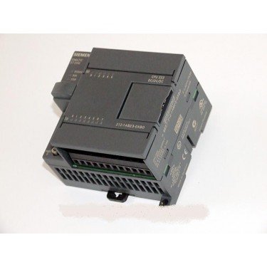 SIMATIC S7-200, CPU 222 Compact unit, DC power supply 8 DI DC/6 DO DC 4 KB progr./2 KB data, PROFIBUS DP expandable