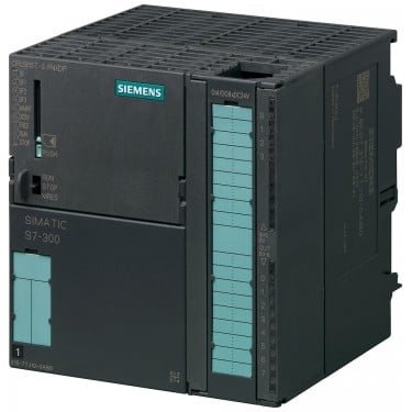 SIMATIC S7-300, CPU 315T-3 PN/DP, Central processing unit for PLC and technology tasks, 384 KB work memory, 1st interface MPI/DP 12 Mbit/s, 2nd interface DP (drive), 3rd interface Ethernet PROFINET with 2-port switch, Integr. I/O for technology, Front connector (1x 40-pole) and Micro Memory Card min. 8 MB required