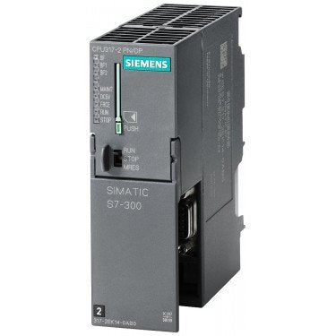 SIMATIC S7-300 CPU 317-2 PN/DP, Central processing unit with 1 MB work memory, 1st interface MPI/DP 12 Mbit/s, 2nd interface Ethernet PROFINET, with 2-port switch, Micro Memory Card required