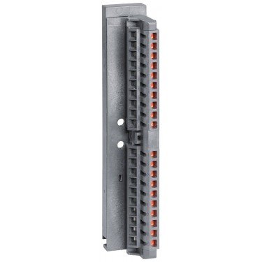 SIMATIC S7-300, Front connector for signal modules with spring-loaded contacts, 20-pole