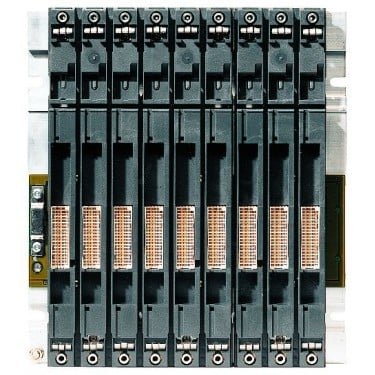 SIMATIC S7-400, extension rack ER2 with 9 slots, only for signal modules 2 redundant PS can be plugged in