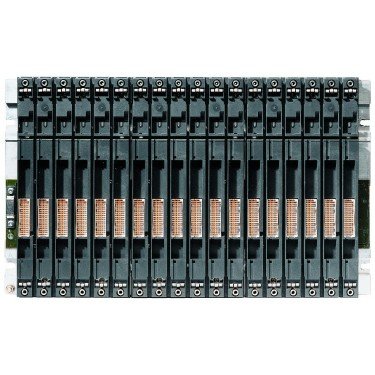 SIMATIC S7-400, extension rack ER1 with 18 slots, only for signal modules 2 redundant PS can be plugged in