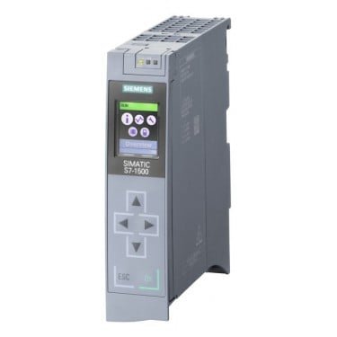SIMATIC S7-1500, CPU 1513-1 PN, Central processing unit with Work memory 300 KB for program and 1.5 MB for data, 1st interface, PROFINET IRT with 2-port switch, 40 ns bit performance, SIMATIC Memory Card required