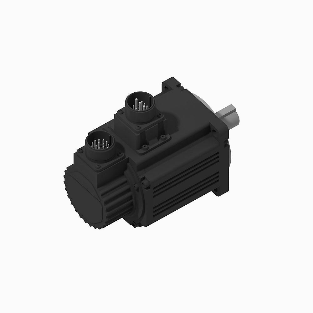TL-Series Servo Motor, 230V AC, Frame Size 115mm Bolt Circle Frame Size, , 24 bit single-turn absolute encoder, multi-turn with battery required, Keyed shaft, With shaft seal