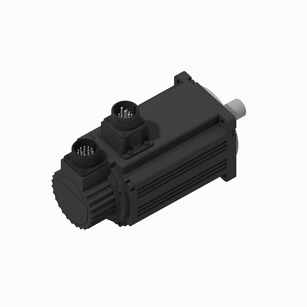 TL-Series Servo Motor, 230V AC, Frame Size 115mm Bolt Circle Frame Size, , 24 bit single-turn absolute encoder, multi-turn with battery required, Smooth shaft, With shaft seal