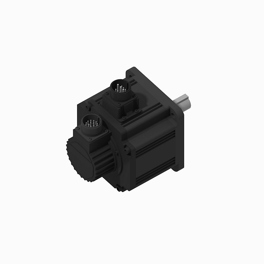 TL-Series Servo Motor, 230V AC, Frame Size 145mm Bolt Circle Frame Size, , 24 bit single-turn absolute encoder, multi-turn with battery required, Keyed shaft, With shaft seal
