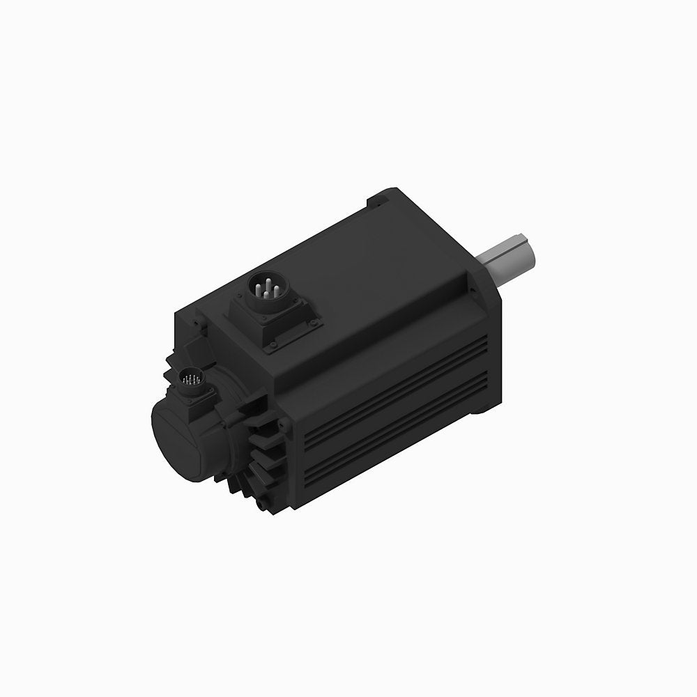 TL-Series Servo Motor, 230V AC, Frame Size 235mm Bolt Circle Frame Size, , 24 bit single-turn absolute encoder, multi-turn with battery required, Smooth shaft, With shaft seal
