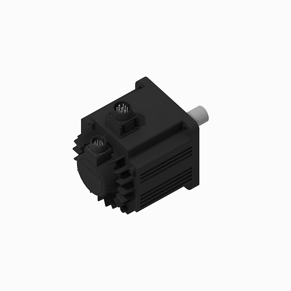 TL-Series Servo Motor, 400V AC, Frame Size 200mm Bolt Circle Frame Size, , 24 bit single-turn absolute encoder, multi-turn with battery required, Smooth shaft, Standard without shaft seal