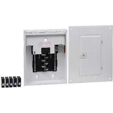 Load center, Homeline, 1 phase, 12 spaces, 24 circuits, 100A convertible main breaker, PoN, NEMA1, gnd bar, combo cover (Load center Homeline) is a Schneider Electric product. Designed for reliable performance and long service life. Available across Iraq — contact us for pricing and delivery options.