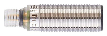 ifm electronic UGT501 Threaded Barrel Ultrasonic Proximity Sensor UGT501, M18 x 1 300 mm 35mA 4 to 20 mA 3V 30 V dc