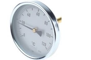WIKA Dial Thermometer 120 °C, 3723794