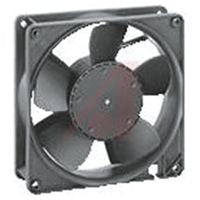 ebm-papst 5200 N Series Axial Fan, 24V dc, 340 m³/h, 17.5 W 127 mm 38mm 38 mm