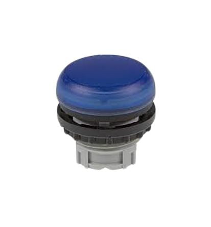 Eaton Blue Pilot Light Head, 22.5 mm Cutout M22 Series