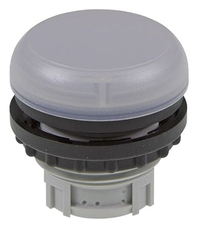Eaton White Pilot Light Head, 22.5 mm Cutout M22 Series